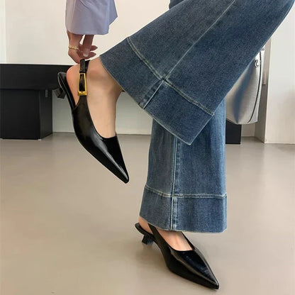 Singback Pointed Sandal