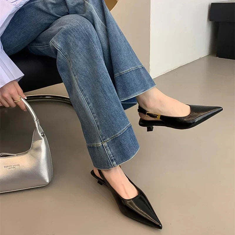 Singback Pointed Sandal