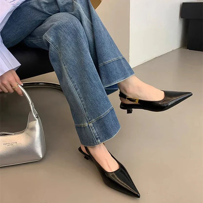 Singback Pointed Sandal