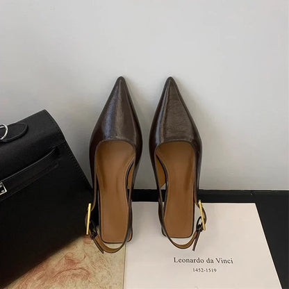 Singback Pointed Sandal
